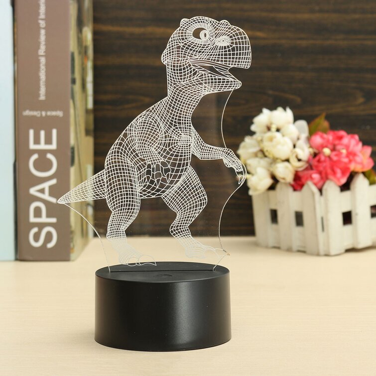 Color changing 2024 dinosaur lamp